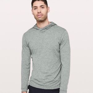 Lululemon Men's Drysense Hoodie Green Long Sleeves